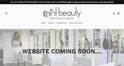 Desktop Screenshot of mintbeautyboca.com